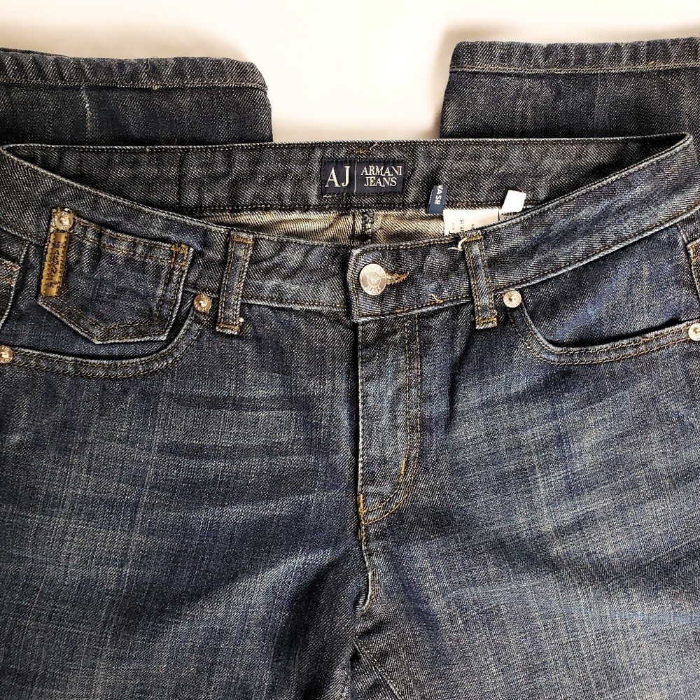 Vintage Armani Jeans Made In Italy Size 28